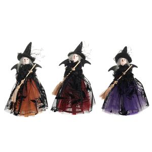 <b>Life</b>-<b>Size</b> Cloth Witch <b>Doll</b> Halloween Decorations Ghost Festival Desktop Ornament for Graduation and Valentine's Day - Product Image 5