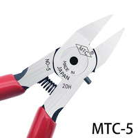 Pince coupante diagonale MTC-22 importée du Japon, électronique, 5/6 pouces, en acier allié au chrome-vanadium, pour modèles Gundam