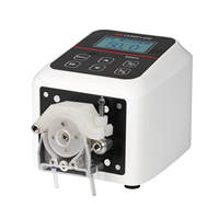 Bomba Peristáltica Micro BQ80S Lead Fluid, Mini Bomba Dosificadora Automática para Líquidos Químicos, Dispensador Peristáltico de Velocidad Variable