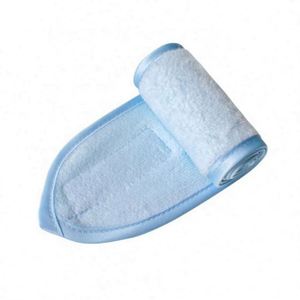 Wholesale Customized Eco-Friendly Women's Spa Makeup Headband with <b>Stretch</b> Towel <b>Wrap</b> Custom Color & Size Fabric Material - Product Image 5