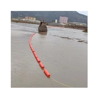 Bouée de signalisation marine en polyéthylène résistant aux UV, barrière flottante, imperméable et durable, couleurs personnalisables