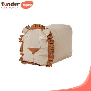 Taburete <span class=keywords><strong>de</strong></span> espuma para niños con forma <span class=keywords><strong>de</strong></span> León OEM juguetón tierno, juguete <span class=keywords><strong>de</strong></span> juego suave para patio interior - Product Image 1