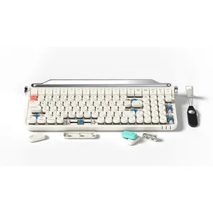 विभिन्न उपयोगी कार्यों कस्टम गेमिंग यांत्रिक वायरलेस कीबोर्ड