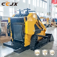 Mini-chargeuse compacte robuste avec moteur diesel Kubota Euro5 EPA, équipée d'un broyeur forestier hydraulique pour l'élimination de la végétation