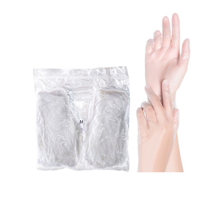 Blue <b>Sail</b>+ Disposable Pvc Examination <b>Gloves</b> Powder Free 100pcs Size S Household Cleaning Use - Product Image 3