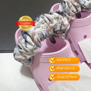 Accessori per Scarpe all'Ingrosso, Decorazioni Personalizzabili per Zoccoli per Bambini, Stampa Designer su Cinturini in Tessuto - Product Image 3