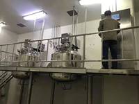 Cuve de réaction industrielle en acier inoxydable, cuve de mélange, cuve sous vide pour la production chimique de gélatine