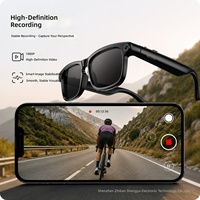 Lunettes Intelligentes Électrochromiques IA à Vente Directe Usine, Double Microphone, Annulation de Bruit, Traduction Multilingue, Vidéo 1080P, Tactiles