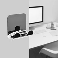 Fabrik Großhandel Schwarz Acryl Handy Stand Handy halter Ausstellungs halle Display Stand