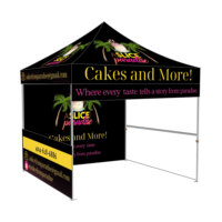 Maxcanopy Custom Event Trade Show Tent Affichage hexagonal extérieur Publicité Dôme Kiosque Gazebo Dôme Glamping Tente pour Tente Bazar