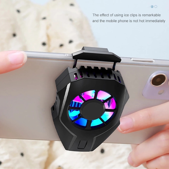 Universal Gamepad Game Handle Radiator Cell Phone Cooler Cooling Fan Refrigeration Fan Professional Gaming Players Radiator