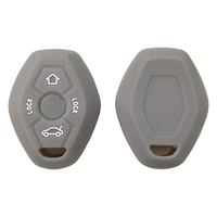 Housse de protection en silicone pour clé de voiture à distance compatible avec BMW E46 330 E83 X3 X5 Z3 Z4 E53 E38 E39 1998-2005