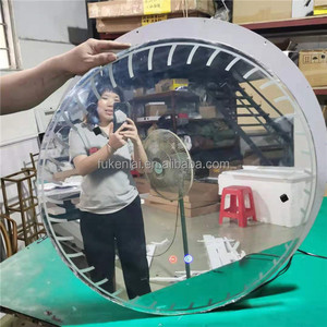 Fullkenlight-<span class=keywords><strong>Miroir</strong></span> de salle de bains à <span class=keywords><strong>action</strong></span> tactile de haute qualité, avec gradateur, 3 lumières, pour hôtel, aluminium argenté, moderne - Product Image 5