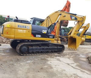Excavadora de cadenas CAT 325DL original usada, maquinaria de construcción con orugas y motor en excelentes condiciones - Product Image 3