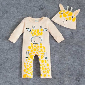 Ropa de Bebé al por Mayor, Ropa de Moda para Niños Pequeños, Mono con Gorro de Diseño Lindo - Product Image 4