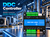 Contrôleur DDC Milesgo DDC1001-2222, contrôleur HVAC intelligent pour BMS, automatisation des bâtiments, IoT et systèmes de gestion de l'énergie