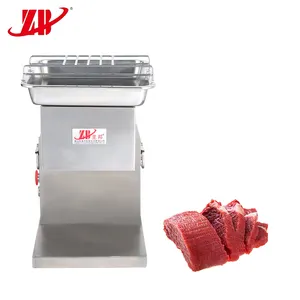 Thép không gỉ Dao đặt thịt Chunk Cutter bàn loại thịt dicing Máy Cube Cutter tự động thịt Slicer