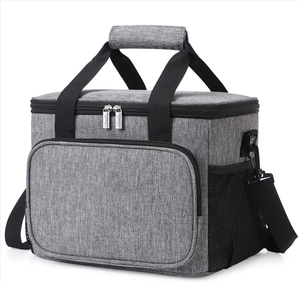 RTS Bulk Mixed Order Oxford <b>Lunch</b> Cooler Bag <b>Insulated</b> for Travel Picnic Thermal Bag Soft Tote Cooler <b>Box</b> With Shoulder Strap - Product Image 1