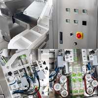 Machine d'emballage verticale automatique multi-têtes pour biscuits aux pépites de chocolat, flocons d'avoine, raisins secs, pinwheels, macarons et autres snacks