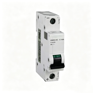 เบรกเกอร์วงจรไฟฟ้ากระแสตรง C65N-DC-S 2P C50A C63A 50A 63A สำหรับระบบโซลาร์เซลล์ พลังงานแสงอาทิตย์ ระบบกักเก็บพลังงานแบตเตอรี่ อุตสาหกรรม ป้องกันไฟฟ้ากระแสตรง 10kA - Product Image 1