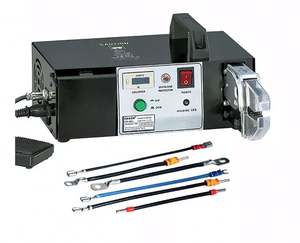 Máquina prensadora de terminales eléctrica semiautomática para equipo de crimpadora de férula aislada - Product Image 4