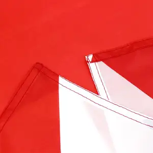 Drapeau personnalisé G128 du Royaume-Uni Série ToughWeave Cousu 300D Polyester 3x5 Ft Drapeaux extérieurs rouges blancs bleus