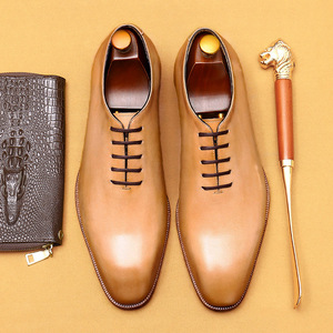 Chaussures à enfiler en cuir véritable pour hommes, été printemps, douces, confortables, antidérapantes, de haute qualité, respirantes, légères, isolantes - Product Image 6