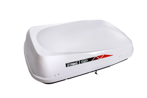 กล่องสัมภาระติดหลังคารถยนต์360L สีขาว ABS กล่องเก็บสัมภาระสำหรับรถยนต์ทุกคัน - Product Image 6