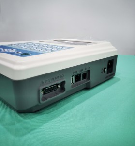 Cliniques JM-8126 numérique 12 canaux 12 plomb électrocardiographe <span class=keywords><strong>ECG</strong></span> moniteur fréquence cardiaque Machine moniteur EKG - Product Image 4