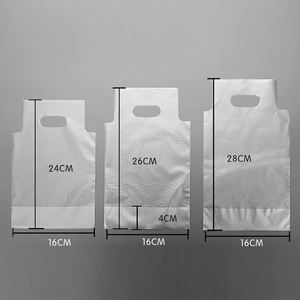 Bolsas de Plástico Transparentes Recicladas para Llevar Bebidas de Café, Té con Leche, con Logotipo Personalizado - Product Image 2