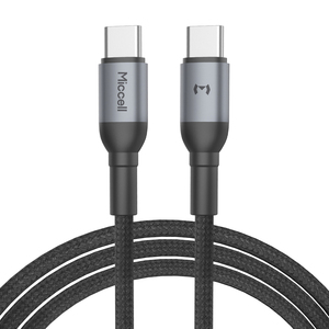 Câble USB C vers C Miccell en gros, durable, avec charge PD 60W et transfert de données 480 Mbps pour ordinateurs portables, tablettes et smartphones - Product Image 1