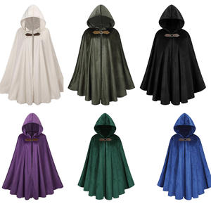 Capa con Capucha Renacentista de Navidad para Hombre - Disfraz de Carnaval de Poliéster para Actuaciones - Product Image 5