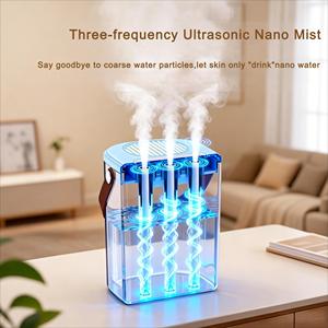 Nuevo Difusor de Aromas con Humidificación Constante de 360 Grados, Tanque de Agua Transparente Portátil, Fácil de Limpiar, <span class=keywords><strong>Humidificador</strong></span> Doméstico - Product Image 4