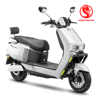 Moto électrique longue portée à grande vitesse, cyclomoteur 60V 25Ah, scooter électrique à batterie au plomb pour adultes