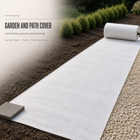 Tissu géotextile non tissé blanc en vrac pour la protection des pentes et les travaux de stabilisation des sols