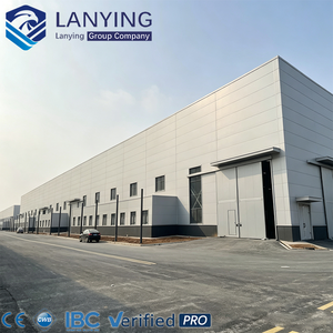 Magazzino Prefabbricato in Struttura d'Acciaio, Edificio Metallico Personalizzato, Design Industriale Leggero - Product Image 4