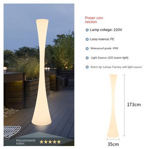 Solar small waist <b>floor</b> <b>lamp</b> minimalist outdoor lawn <b>lamp</b> for living room bedroom garden swimming pool corner <b>floor</b> <b>lamp</b> - Product Image 6