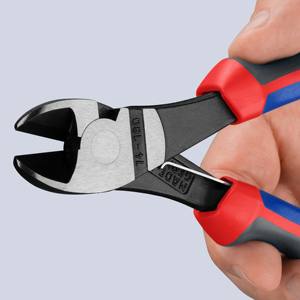 KNIPEX 74 12 180 Coupe-fil diagonale robuste avec poignées confortables noir 180 mm - Product Image 6