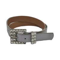 Ceinture en similicuir tendance pour femme, longueur personnalisée, largeur 2,8 cm, avec boucle en alliage, accessoire décontracté imprimé par transfert thermique