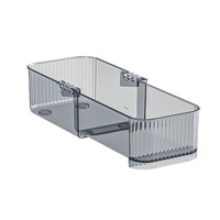 Boîte de rangement télescopique pour tiroir, organisateur de cosmétiques et de rouge à lèvres pour coiffeuse, séparateur intégré pour armoire de cuisine, rangement magique