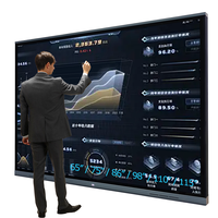 Tableau interactif intelligent Android 16 EDLA de 55/65/75 pouces pour l'enseignement scolaire avec tableau blanc IA - Projet Tender
