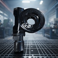 Moteur hydraulique d'orientation WEA9 avec boîtier fermé pour engins de construction et industries agricoles, roulements d'orientation à rouleaux croisés (lot de quatre)