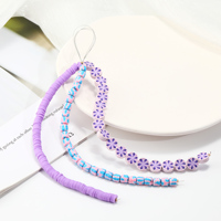 Perles d'argile polymère multicolore DIY, disques d'argile et boule de bijoux, perles d'espacement pour la fabrication de bijoux, vente en gros
