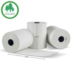 Rouleau de papier thermique haute sensibilité, petit format, pour les reçus des terminaux de point de vente et les enregistrements de transactions - Product Image 5