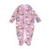 Combinaison-pyjama à fermeture éclair en fibre de bambou personnalisée pour bébé, vêtements pour tout-petits, pyjamas pour enfants, vêtements OEKO-TEX