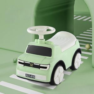 Nieuwe Goedkope Kinderscooter Vierwielige Balansauto Met Licht En Muziek 1-3 Jaar Oude Baby Swing Auto - Product Image 3