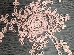 Dentelle Blanche de Qualité Supérieure Broderie Autrichienne Tissus de Dentelle à Fleurs 3D Tulle Bordure en Dentelle Coton Franges Tissu Brodé - Product Image 4