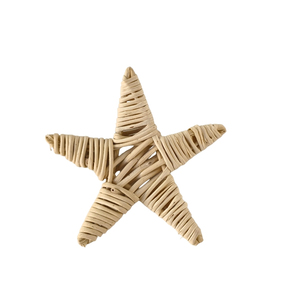 Large Rattan Five-pointed Star <strong>Macrame</strong> Wall Decoration Bird Chew Toy Handmade Natural <strong>Materials</strong> Contemporary Design Anniversary - Product Image 1