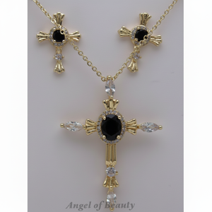 ประสบการณ์แฟชั่นที่ไม่เหมือนใครด้วยชุดเครื่องประดับหกชิ้นที่น่าสนใจที่มีจี้และเสน่ห์ - Product Image 1