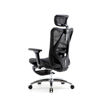 Chaise ergonomique Sihoo M57, chaise de bureau ergonomique de luxe, confortable, pivotante, en maille, moderne, ergonomique, pour le bureau à domicile